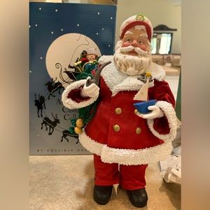 Possible Dreams Clothtique  Santa